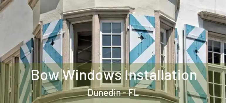 Bow Windows Installation Dunedin - FL