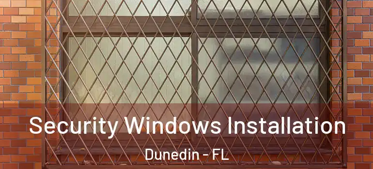  Security Windows Installation Dunedin - FL